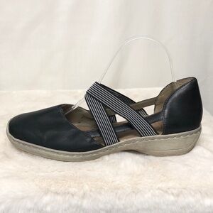 Remonte leather slip on dress shoes